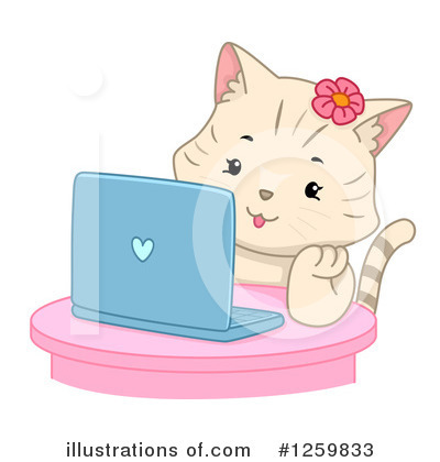 Royalty-Free (RF) Cat Clipart Illustration by BNP Design Studio - Stock Sample #1259833