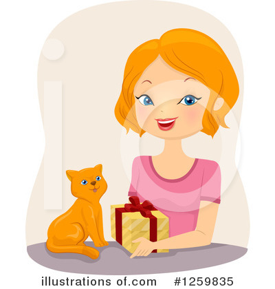 Royalty-Free (RF) Cat Clipart Illustration by BNP Design Studio - Stock Sample #1259835