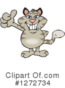 Cat Clipart #1272734 by Dennis Holmes Designs