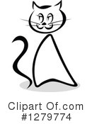 Cat Clipart #1279774 by Vector Tradition SM