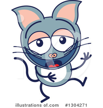 Royalty-Free (RF) Cat Clipart Illustration by Zooco - Stock Sample #1304271