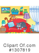 Cat Clipart #1307819 by visekart