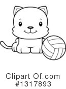 Cat Clipart #1317893 by Cory Thoman