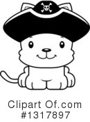 Cat Clipart #1317897 by Cory Thoman