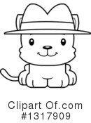 Cat Clipart #1317909 by Cory Thoman