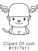 Cat Clipart #1317911 by Cory Thoman