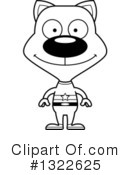 Cat Clipart #1322625 by Cory Thoman