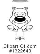 Cat Clipart #1322643 by Cory Thoman