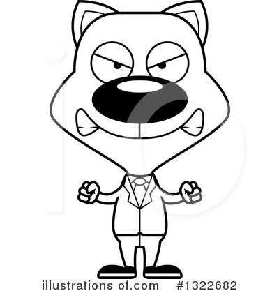 Royalty-Free (RF) Cat Clipart Illustration by Cory Thoman - Stock Sample #1322682