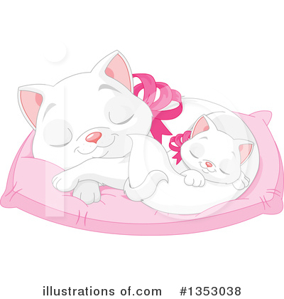 Royalty-Free (RF) Cat Clipart Illustration by Pushkin - Stock Sample #1353038