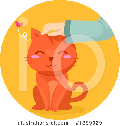 Royalty-Free (RF) Cat Clipart Illustration by BNP Design Studio - Stock Sample #1359029