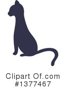 Cat Clipart #1377467 by Cherie Reve