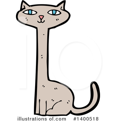 Royalty-Free (RF) Cat Clipart Illustration by lineartestpilot - Stock Sample #1400518