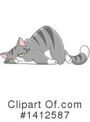 Cat Clipart #1412587 by yayayoyo