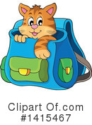 Cat Clipart #1415467 by visekart