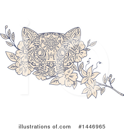 Royalty-Free (RF) Cat Clipart Illustration by patrimonio - Stock Sample #1446965