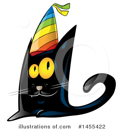 Royalty-Free (RF) Cat Clipart Illustration by Domenico Condello - Stock Sample #1455422