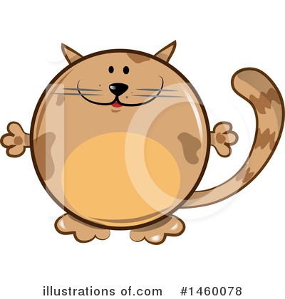 Royalty-Free (RF) Cat Clipart Illustration by Domenico Condello - Stock Sample #1460078