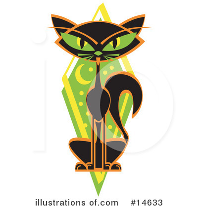 Royalty-Free (RF) Cat Clipart Illustration by Andy Nortnik - Stock Sample #14633