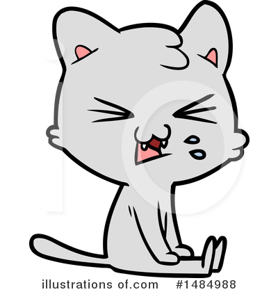 Royalty-Free (RF) Cat Clipart Illustration by lineartestpilot - Stock Sample #1484988