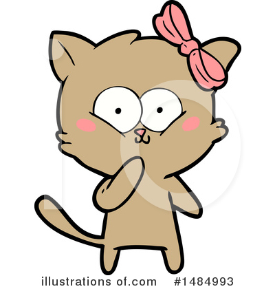 Royalty-Free (RF) Cat Clipart Illustration by lineartestpilot - Stock Sample #1484993