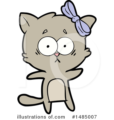 Royalty-Free (RF) Cat Clipart Illustration by lineartestpilot - Stock Sample #1485007