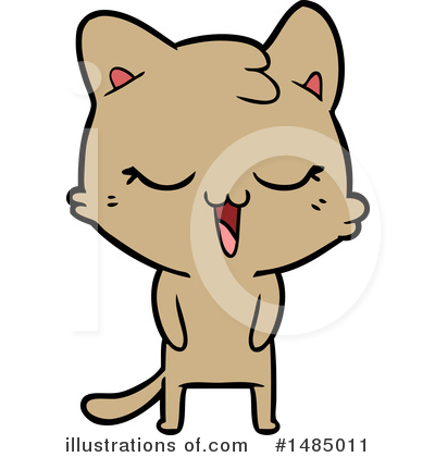 Royalty-Free (RF) Cat Clipart Illustration by lineartestpilot - Stock Sample #1485011