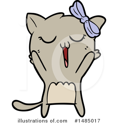 Royalty-Free (RF) Cat Clipart Illustration by lineartestpilot - Stock Sample #1485017