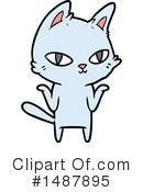 Cat Clipart #1487895 by lineartestpilot