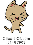 Cat Clipart #1487903 by lineartestpilot