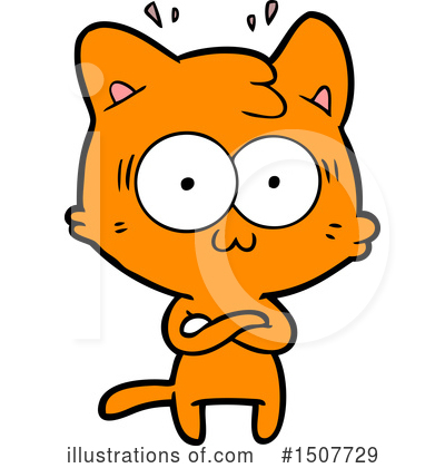 Royalty-Free (RF) Cat Clipart Illustration by lineartestpilot - Stock Sample #1507729