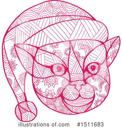 Royalty-Free (RF) Cat Clipart Illustration by patrimonio - Stock Sample #1511683