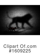 Cat Clipart #1609225 by KJ Pargeter