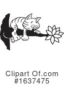 Cat Clipart #1637475 by Johnny Sajem