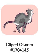 Cat Clipart #1704145 by BNP Design Studio