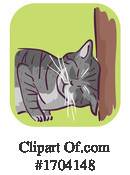 Cat Clipart #1704148 by BNP Design Studio