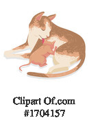 Cat Clipart #1704157 by BNP Design Studio
