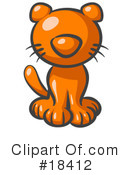 Cat Clipart #18412 by Leo Blanchette