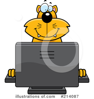 Computer Clipart #214087 by Cory Thoman