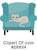 Cat Clipart #28834 by Melisende Vector