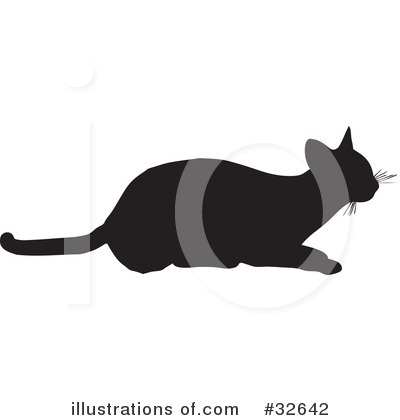 Royalty-Free (RF) Cat Clipart Illustration by KJ Pargeter - Stock Sample #32642