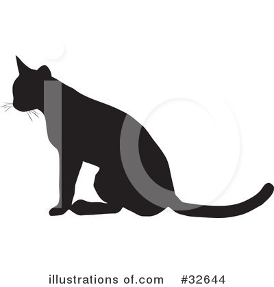 Royalty-Free (RF) Cat Clipart Illustration by KJ Pargeter - Stock Sample #32644