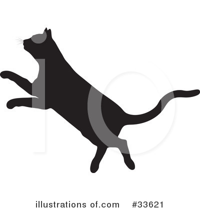 Royalty-Free (RF) Cat Clipart Illustration by KJ Pargeter - Stock Sample #33621