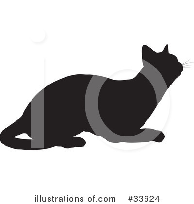 Royalty-Free (RF) Cat Clipart Illustration by KJ Pargeter - Stock Sample #33624