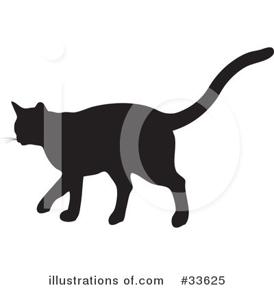 Royalty-Free (RF) Cat Clipart Illustration by KJ Pargeter - Stock Sample #33625