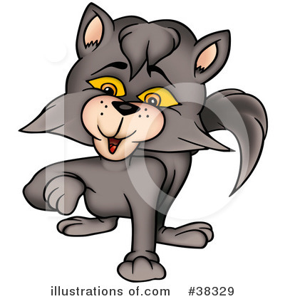 Royalty-Free (RF) Cat Clipart Illustration by dero - Stock Sample #38329