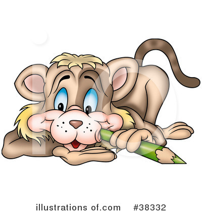 Royalty-Free (RF) Cat Clipart Illustration by dero - Stock Sample #38332