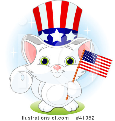 Royalty-Free (RF) Cat Clipart Illustration by Pushkin - Stock Sample #41052
