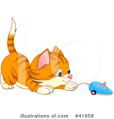 Ginger Cat Clipart #41058 by Pushkin