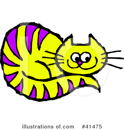 Royalty-Free (RF) Cat Clipart Illustration by Prawny - Stock Sample #41475